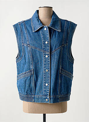 Jachete casual buzunare albastru C'EST BEAU LA VIE femeie