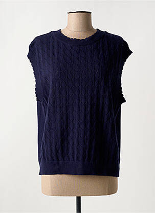 Pulover albastru C'EST BEAU LA VIE femeie