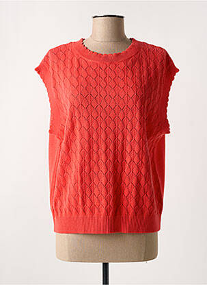 Pulover roșu C'EST BEAU LA VIE femeie