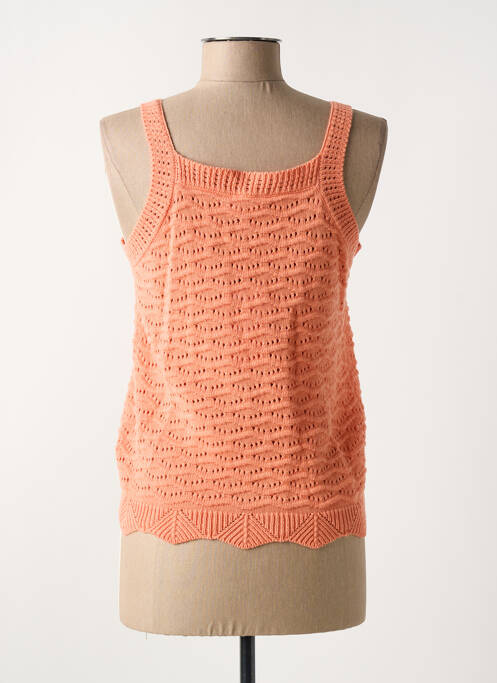 Vestă fără mâneci portocaliu C'EST BEAU LA VIE femeie