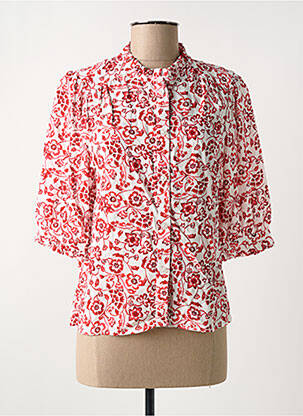 Cămașă roșu C'EST BEAU LA VIE femeie