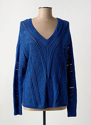 Pulover albastru C'EST BEAU LA VIE femeie