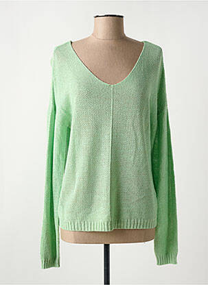 Pulover verde C'EST BEAU LA VIE femeie