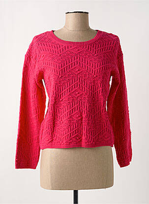 Pulover roz C'EST BEAU LA VIE femeie