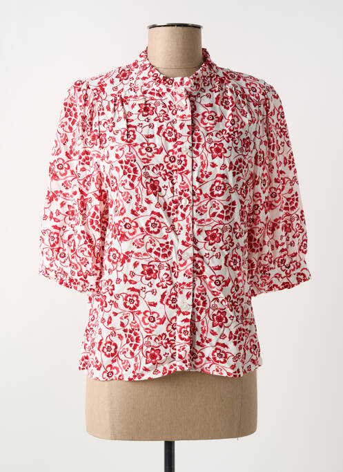 Cămașă roșu C'EST BEAU LA VIE femeie