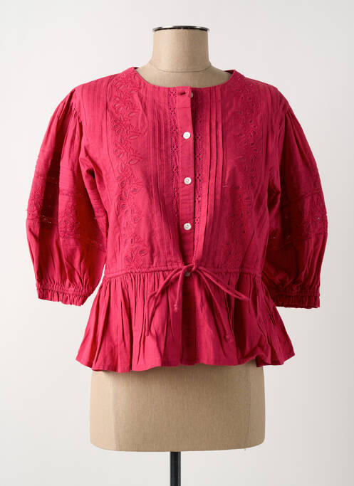 Cămașă roșu C'EST BEAU LA VIE femeie