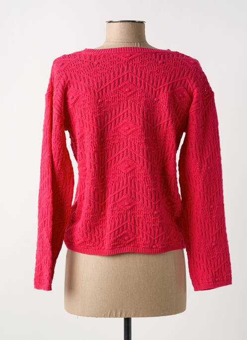 Pulover roz C'EST BEAU LA VIE femeie