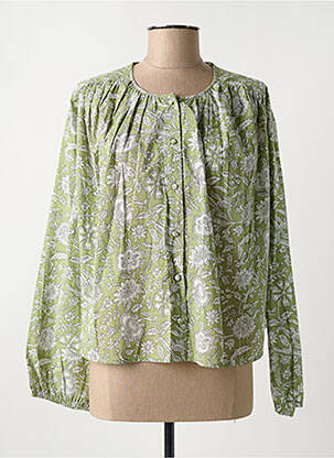 Cămașă verde C'EST BEAU LA VIE femeie