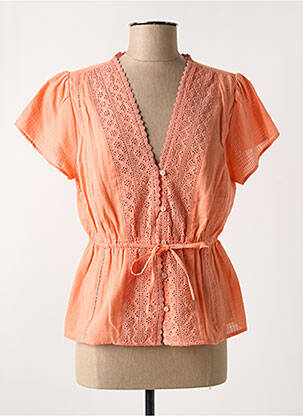 Cămașă portocaliu C'EST BEAU LA VIE femeie