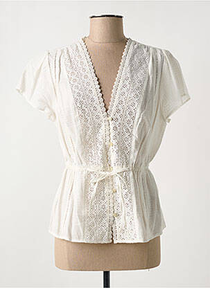 Cămașă alb C'EST BEAU LA VIE femeie