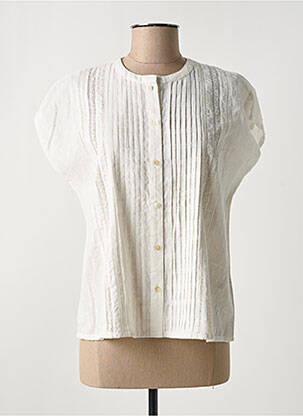 Cămașă alb C'EST BEAU LA VIE femeie