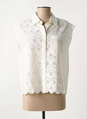 Cămașă alb C'EST BEAU LA VIE femeie