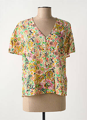 Cămașă galben C'EST BEAU LA VIE femeie