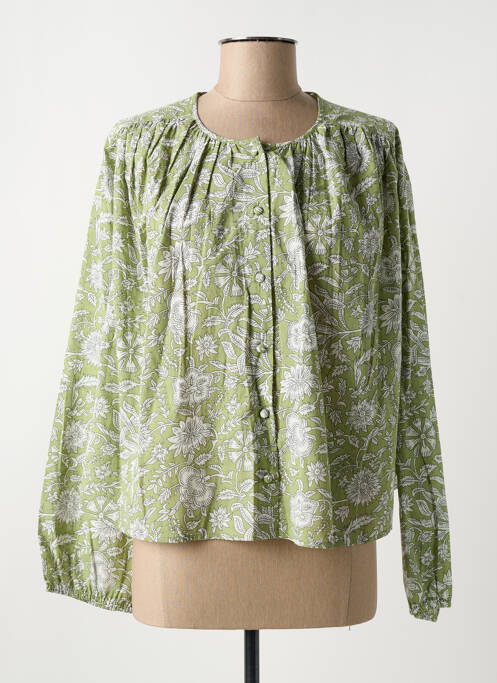 Cămașă verde C'EST BEAU LA VIE femeie