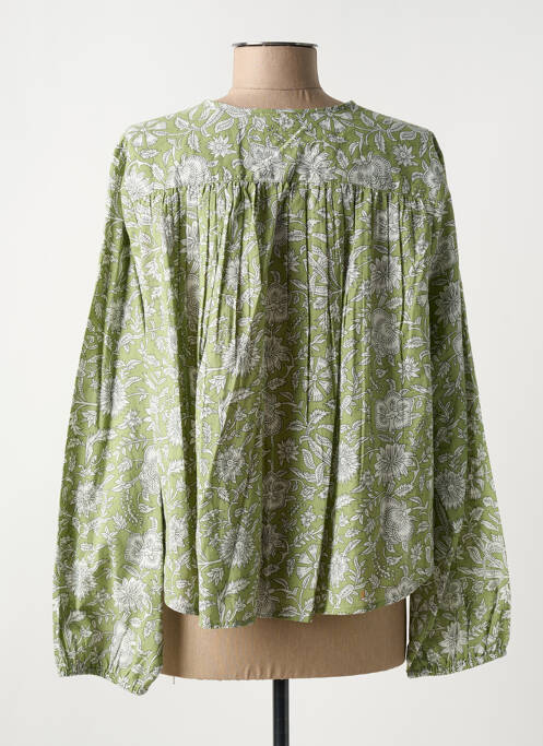 Cămașă verde C'EST BEAU LA VIE femeie