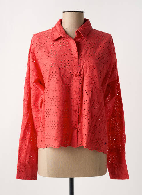 Cămașă roșu C'EST BEAU LA VIE femeie