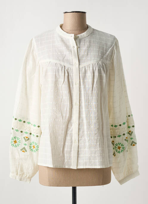 Cămașă alb C'EST BEAU LA VIE femeie