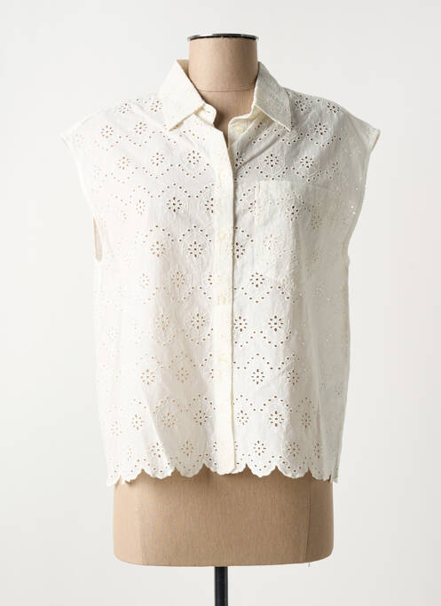 Cămașă alb C'EST BEAU LA VIE femeie