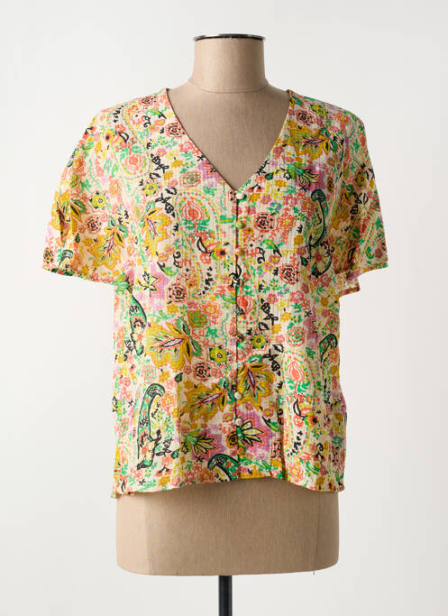 Cămașă galben C'EST BEAU LA VIE femeie