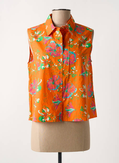 Cămașă portocaliu C'EST BEAU LA VIE femeie