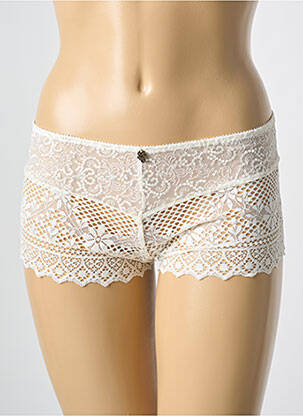 Shorty chilot scurt alb EMPREINTE femeie