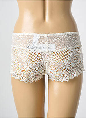 Shorty chilot scurt alb EMPREINTE femeie