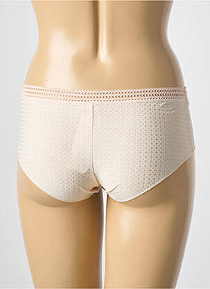 Shorty efect material satinat roz ANTIGEL femeie