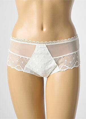 Shorty țesătură tulle alb ANTIGEL femeie
