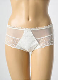 Shorty țesătură tulle alb ANTIGEL femme