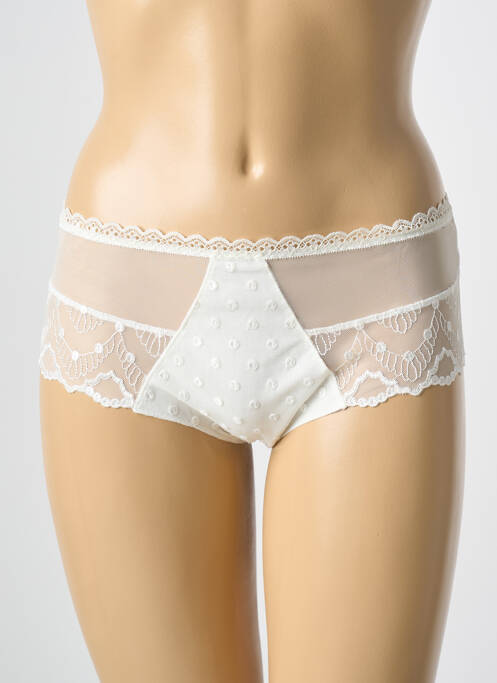 Shorty alb ANTIGEL femeie