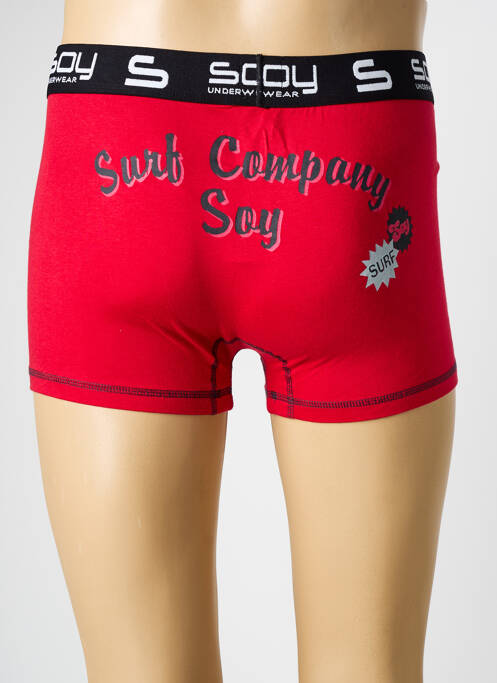 Boxer roșu SOY bărbat