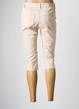 Pantalon trei sferturi buzunare bej C'EST BEAU LA VIE femeie