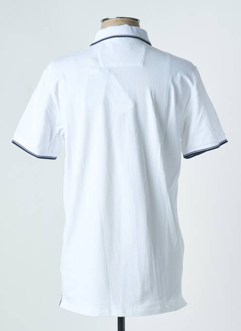 Polo alb CAMBRIDGE bărbat