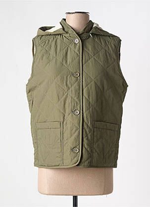 Geacă matlasată verde JULIE GUERLANDE femeie