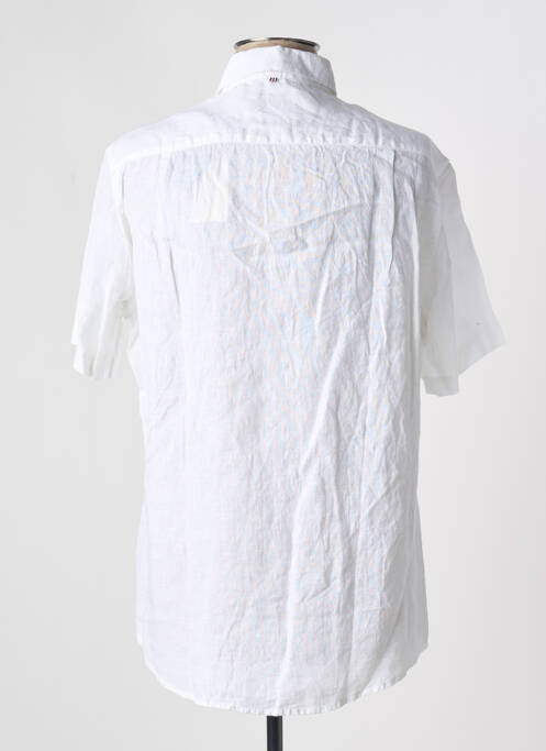 Cămașă cu mâneci scurte alb CAMBRIDGE bărbat