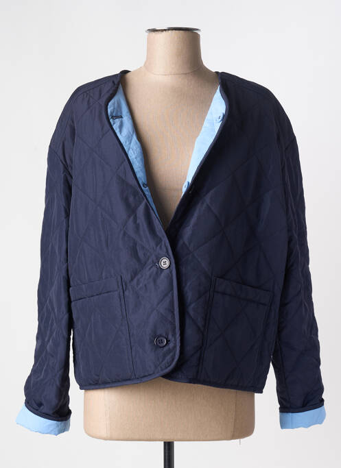 Geacă matlasată albastru JULIE GUERLANDE femeie