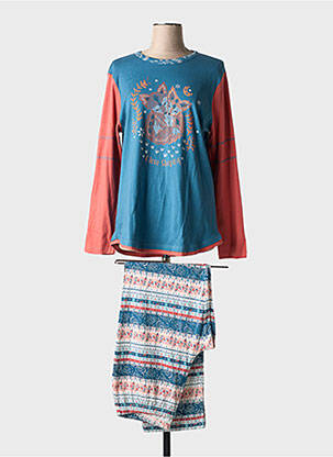 Pijama albastru MASSANA femeie