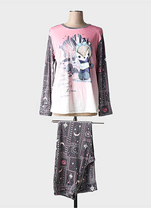 Pijama roz MASSANA femeie