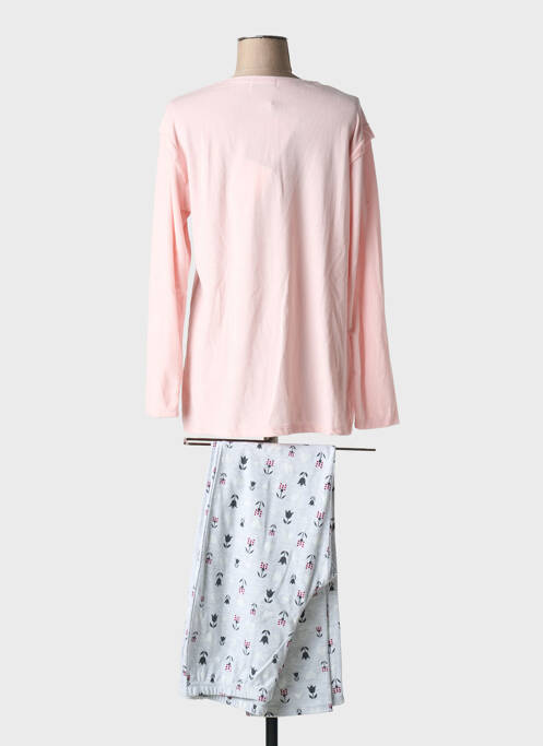 Pijama croială dreaptă roz MASSANA femme