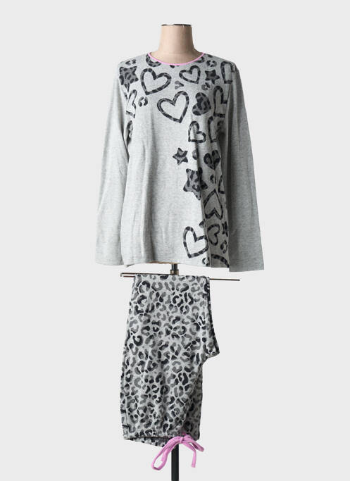 Pijama gri MASSANA femeie