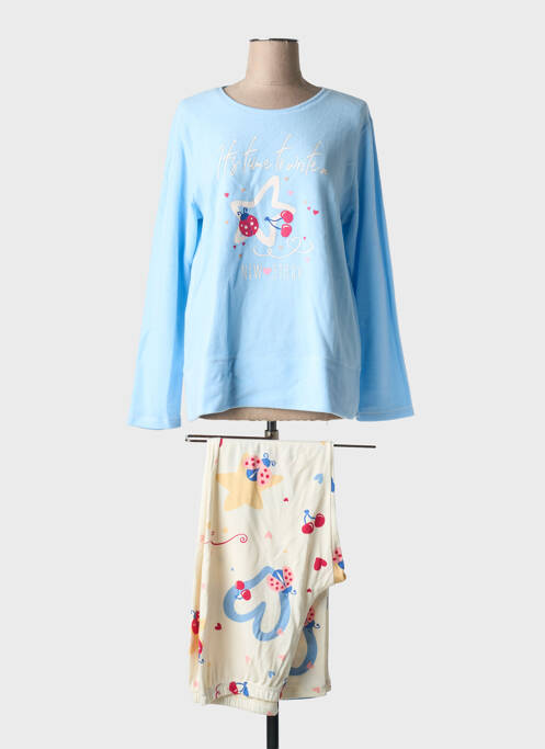 Pijama albastru MASSANA femeie