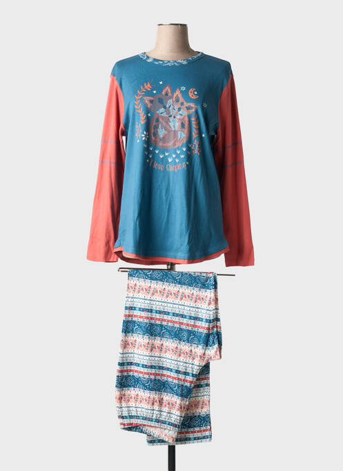 Pijama albastru MASSANA femeie