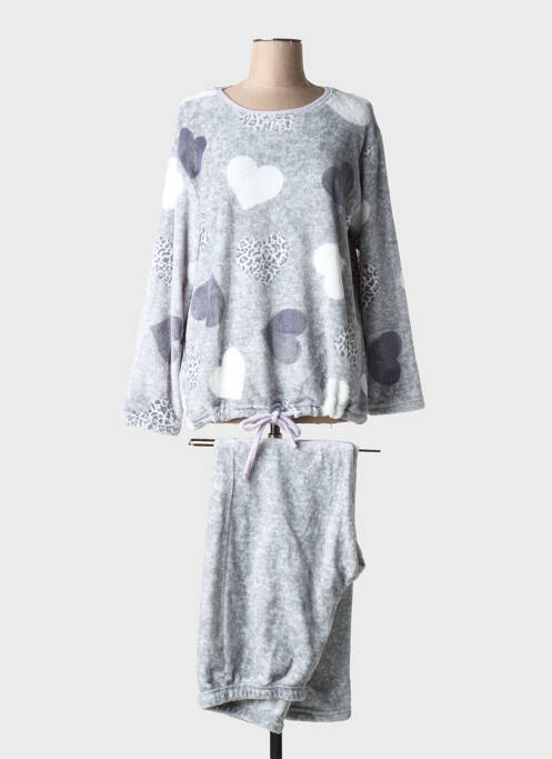 Pijama gri MASSANA femeie