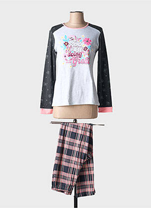 Pijama gri MASSANA femeie