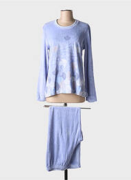 Pijama croială dreaptă violet EGATEX femme