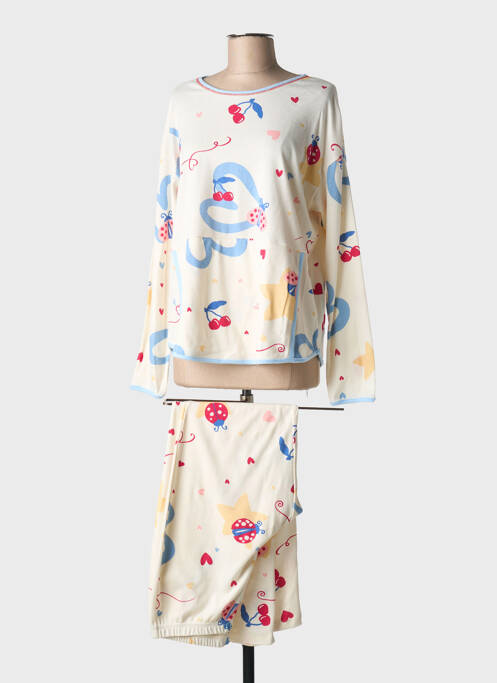 Pijama bej MASSANA femeie