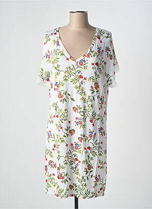 Cămașă de noapte alb ANTIGEL femeie