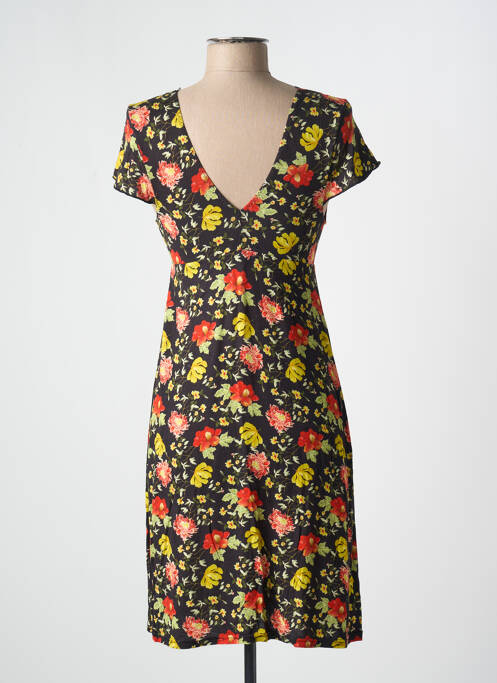 Cămașă de noapte imprimeu floral negru ANTIGEL femme