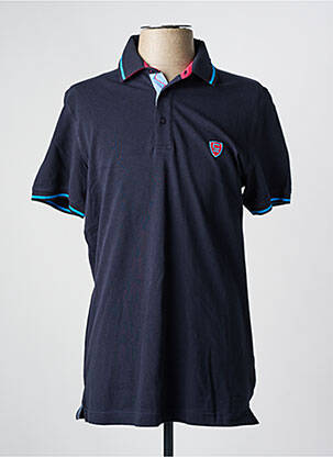 Polo negru CAMBRIDGE bărbat