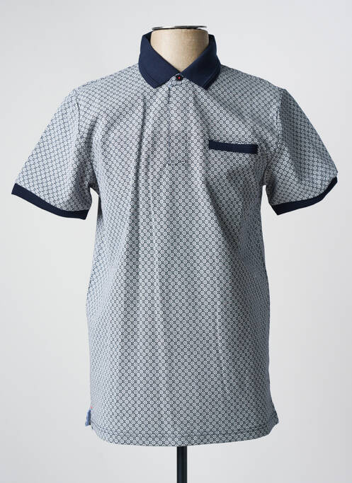 Polo negru CAMBRIDGE bărbat